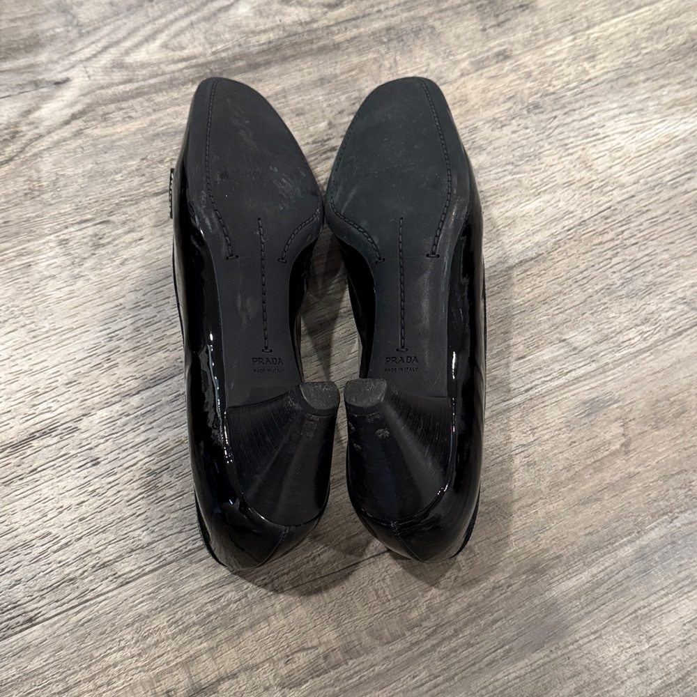 Prada Black Women's Loafers - Picture 10 of 13